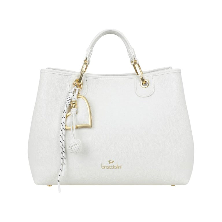 Borsa a Mano Braccialini BETH –  Bianco - Maquis dal 1989