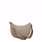 Borbonese borsa Luna Bag Medium beige brown - Maquis dal 1989