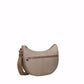 Borbonese borsa Luna Bag Medium beige brown - Maquis dal 1989