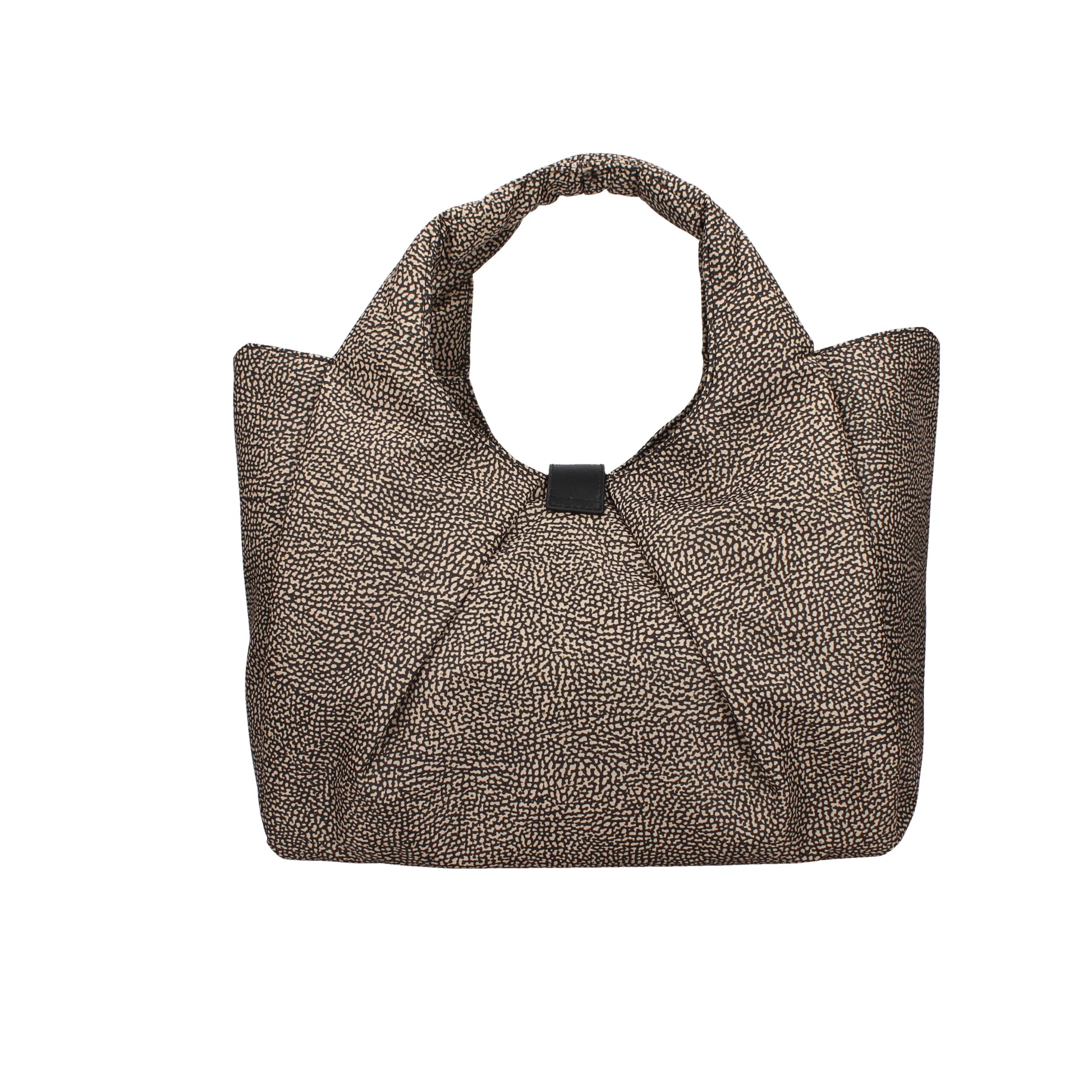 Borbonese cortina borsa shopping nero - Maquis dal 1989